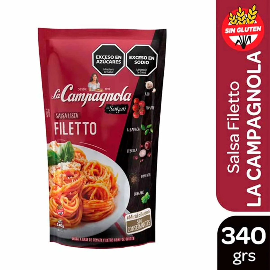Salsa la Campagnola Filetto 340g