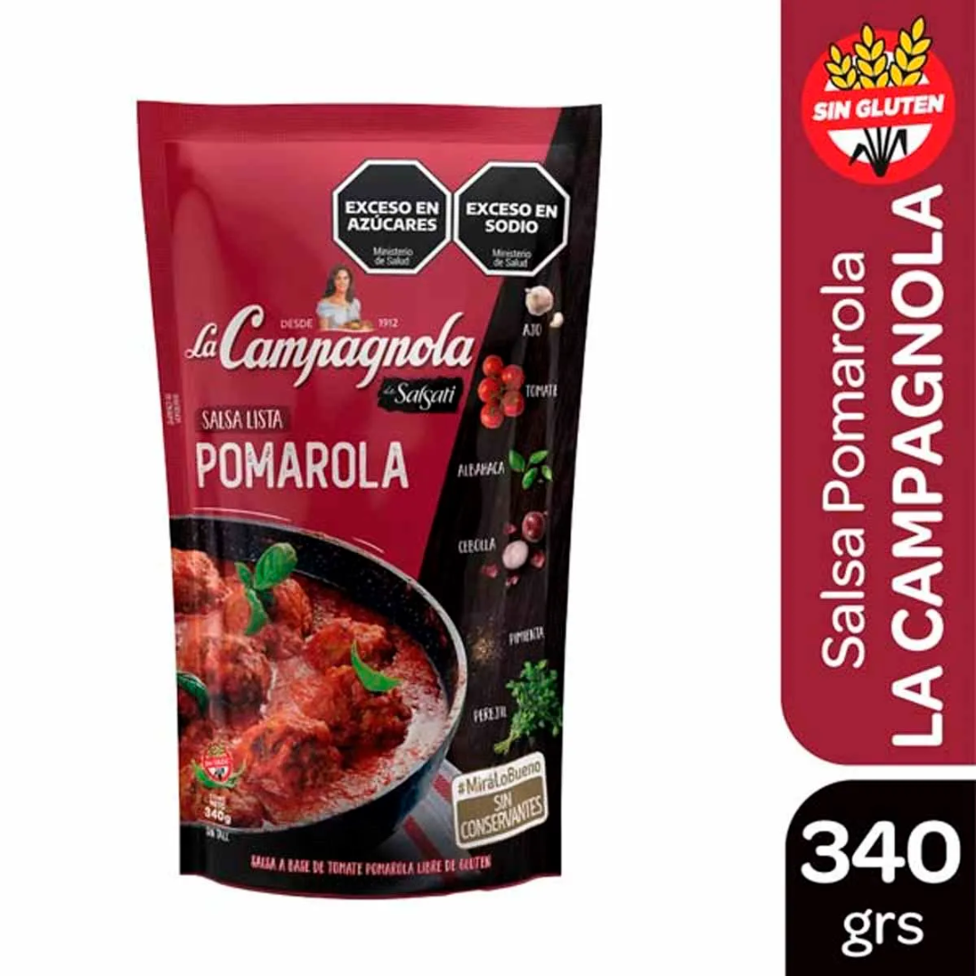 Salsa la Campagnola Pomarola 340g