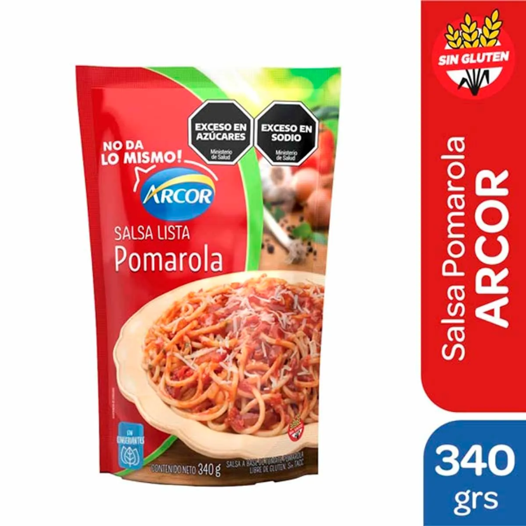 Salsa Arcor Pomarola 340g
