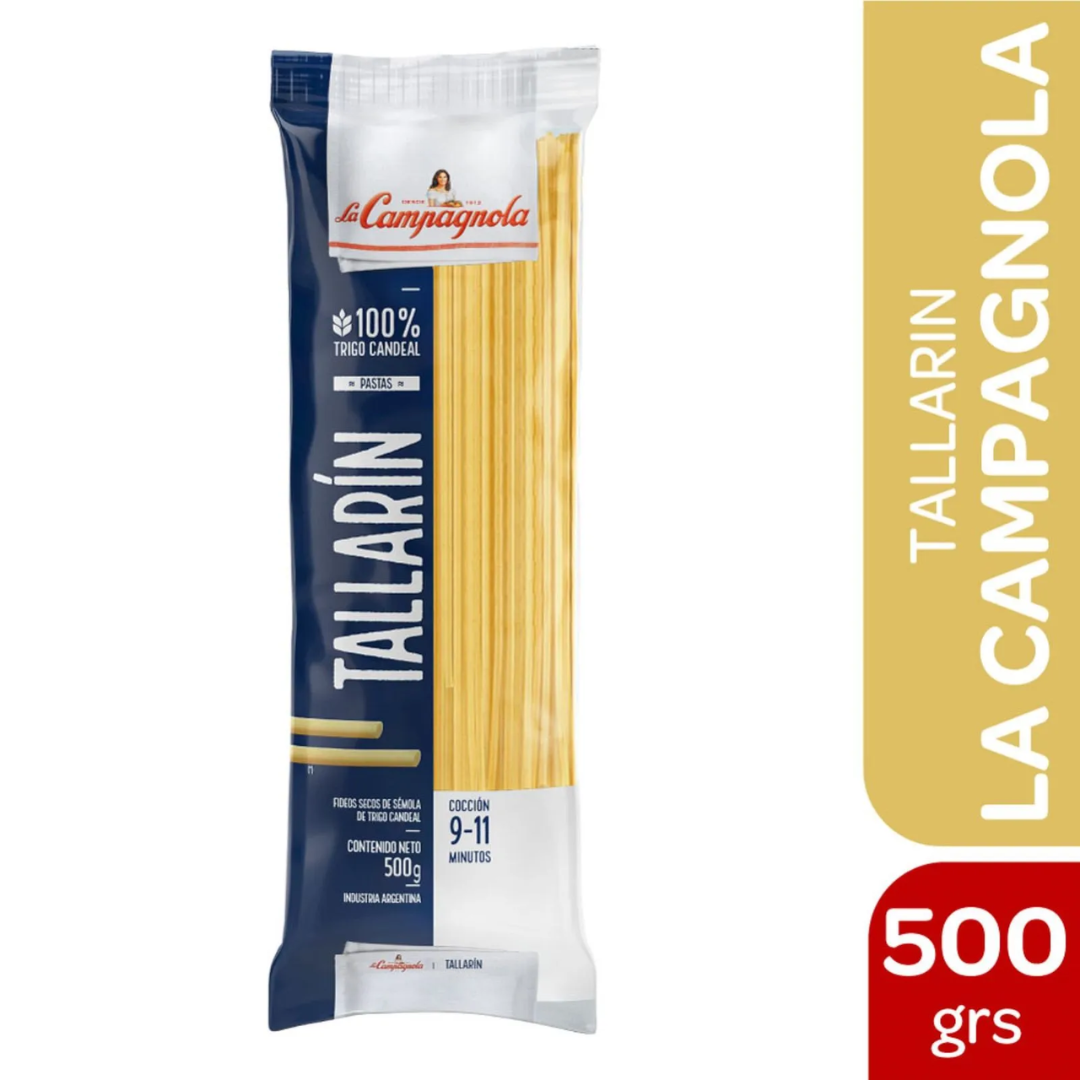 Fideos Tallarines La Campagnola 500g