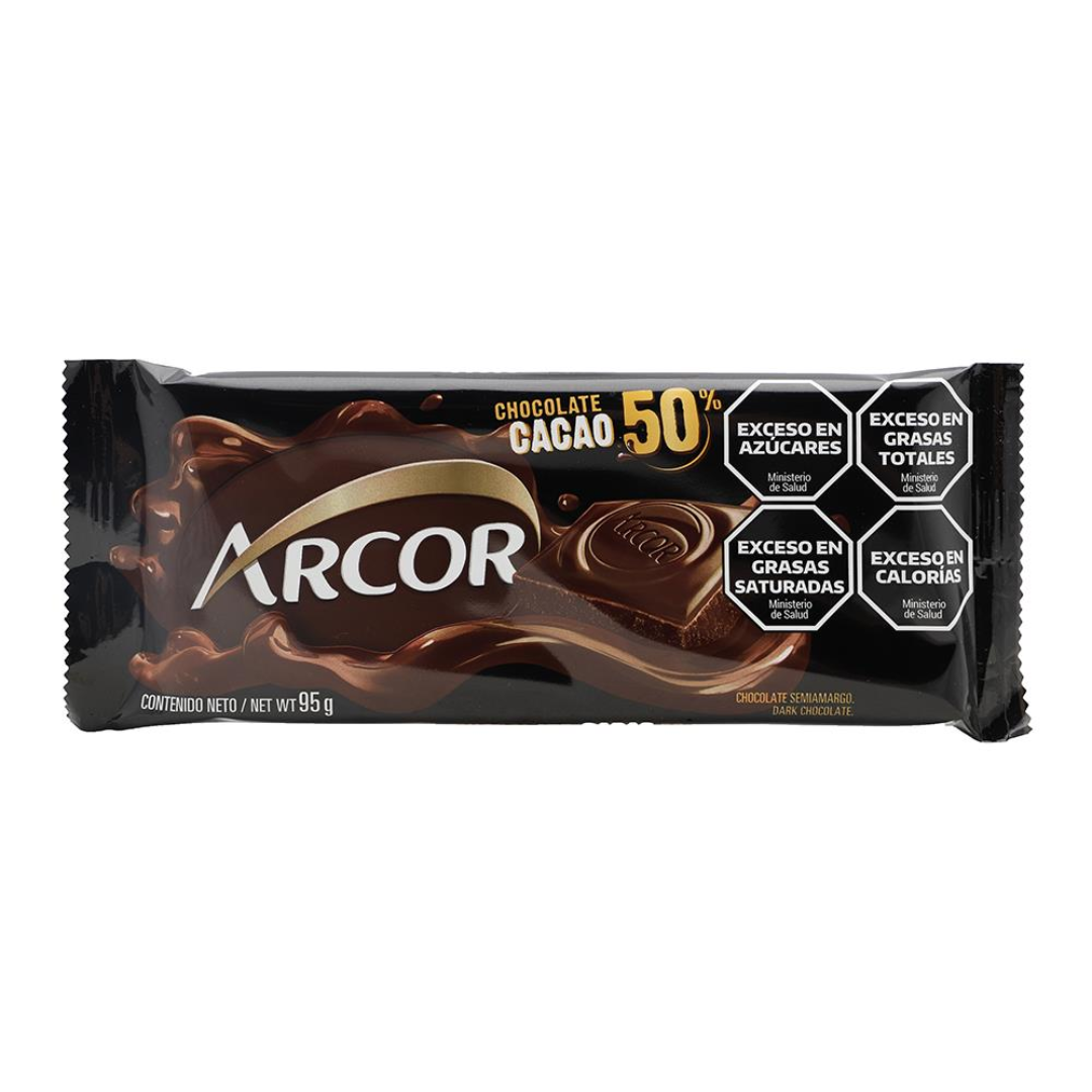 Chocolate Cacao 50% Arcor 95g