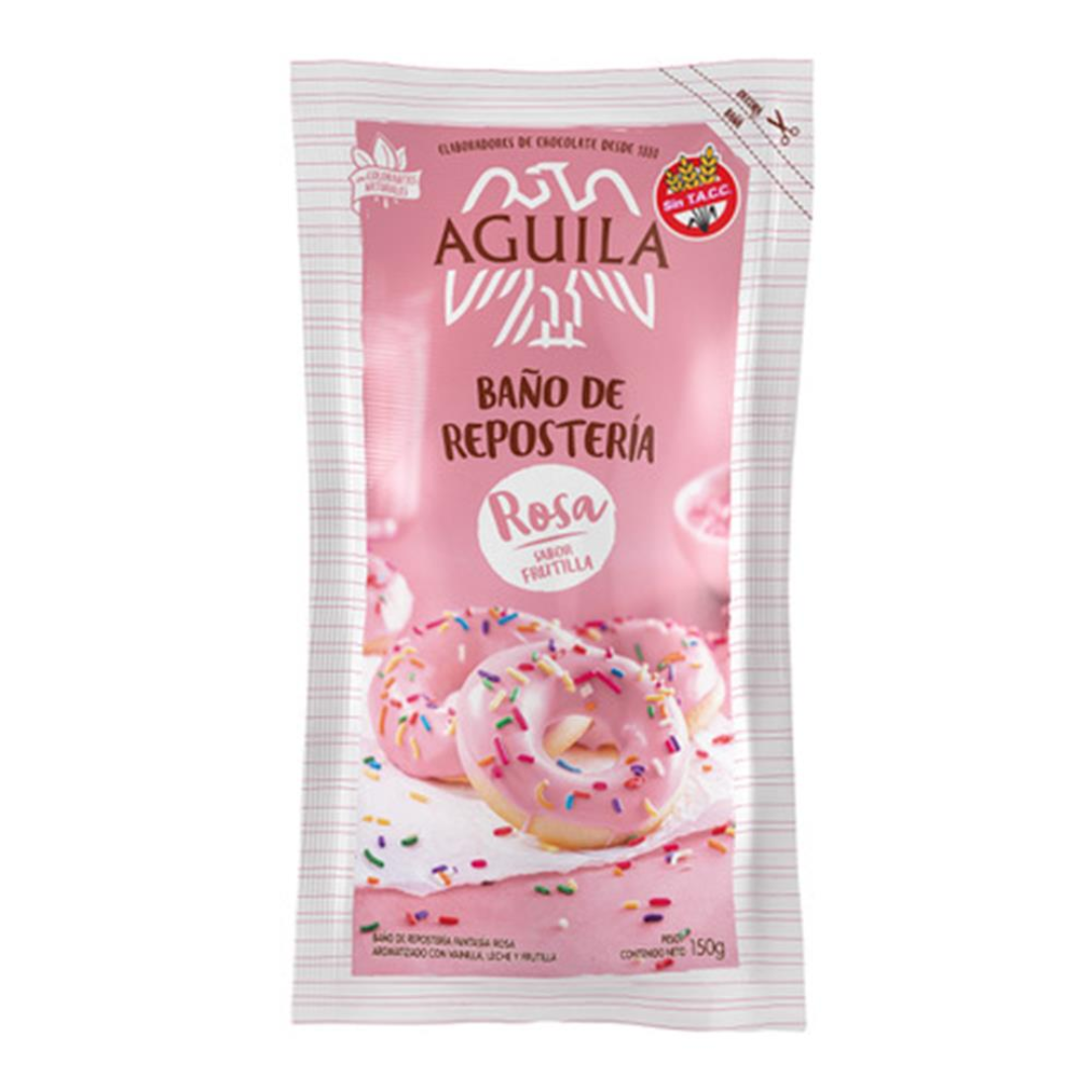 Baño Reposteria Rosa Aguila 150g