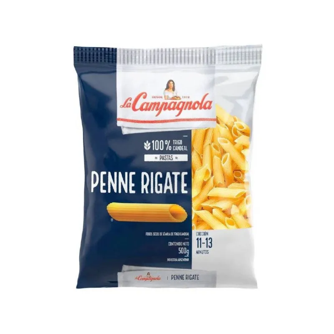 Fideos La Campagnola Penne Rigate 500g