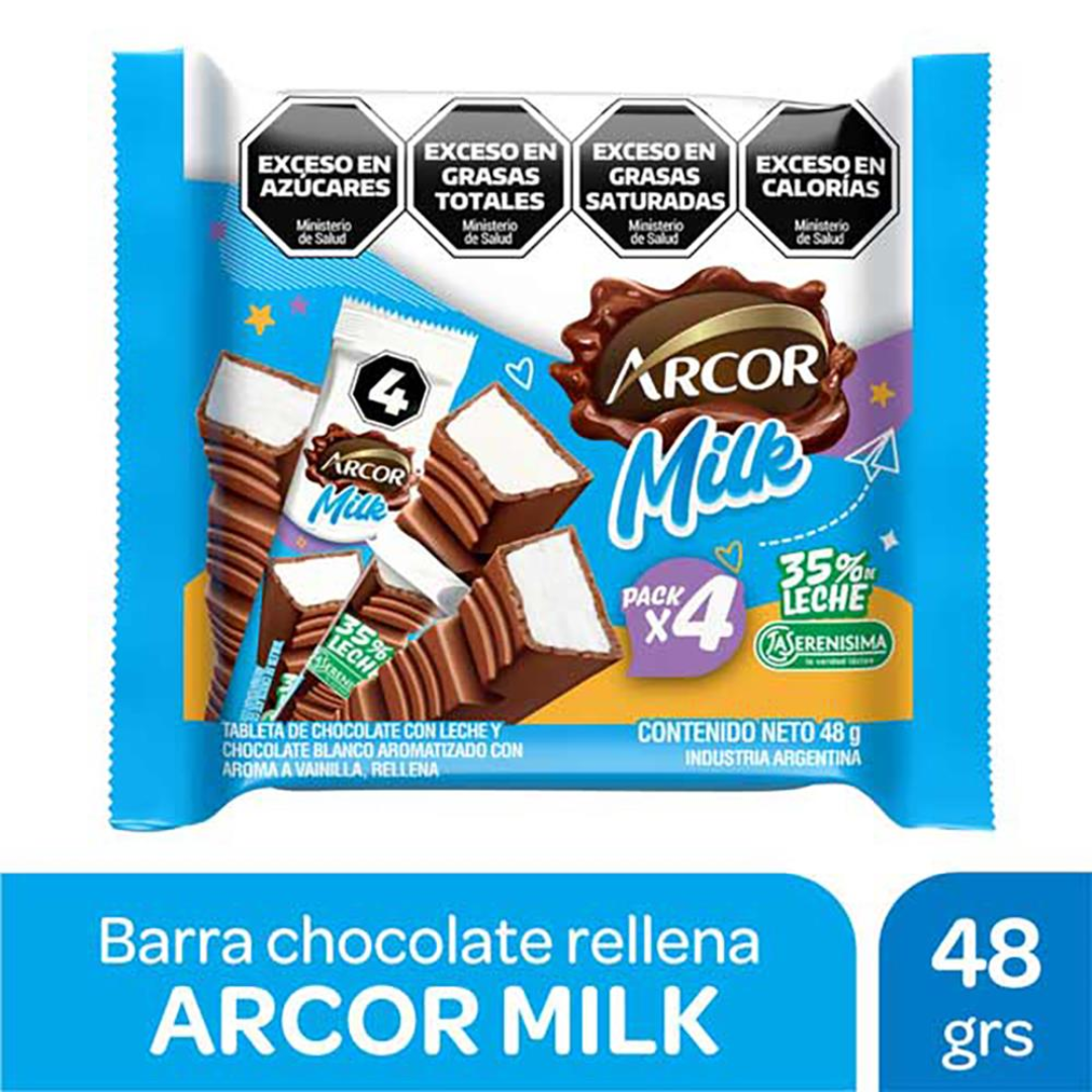 Chocolate Milk Arcor 48g