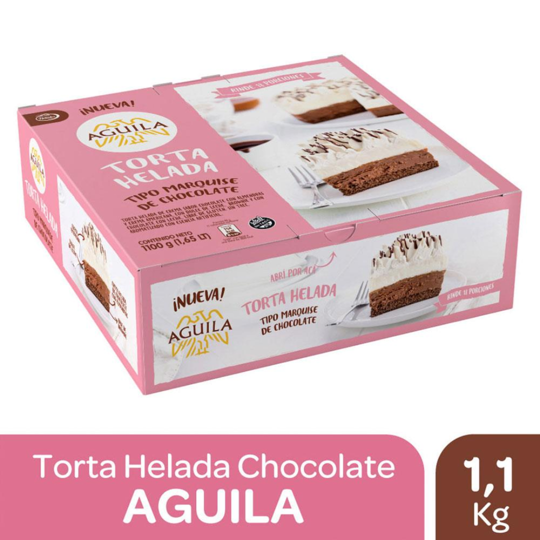 Torta Helada Marquise De Chocolate Aguila 1100g