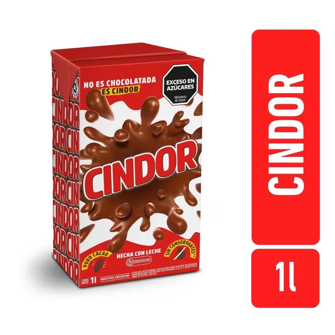 Leche Chocolatada Cindor 1L