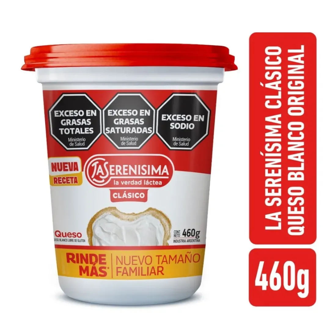 Queso Blanco Original La Serenisima 460g