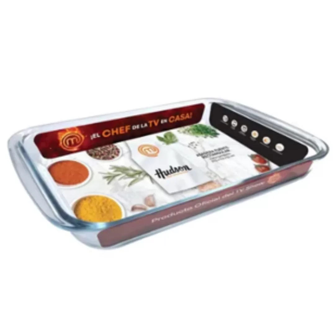 Asadera Vidrio Rectangular 29,5X17,6x5cm Hudson