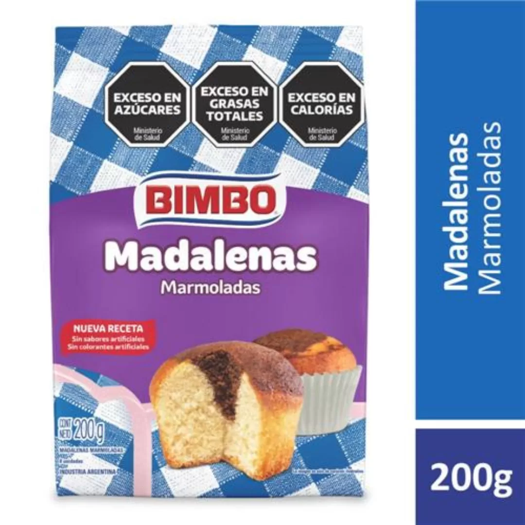 Madalenas Marmoladas Bimbo 200g