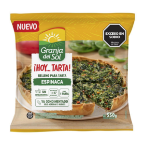 Relleno Para Tarta De Espinaca Granja Del Sol 550g