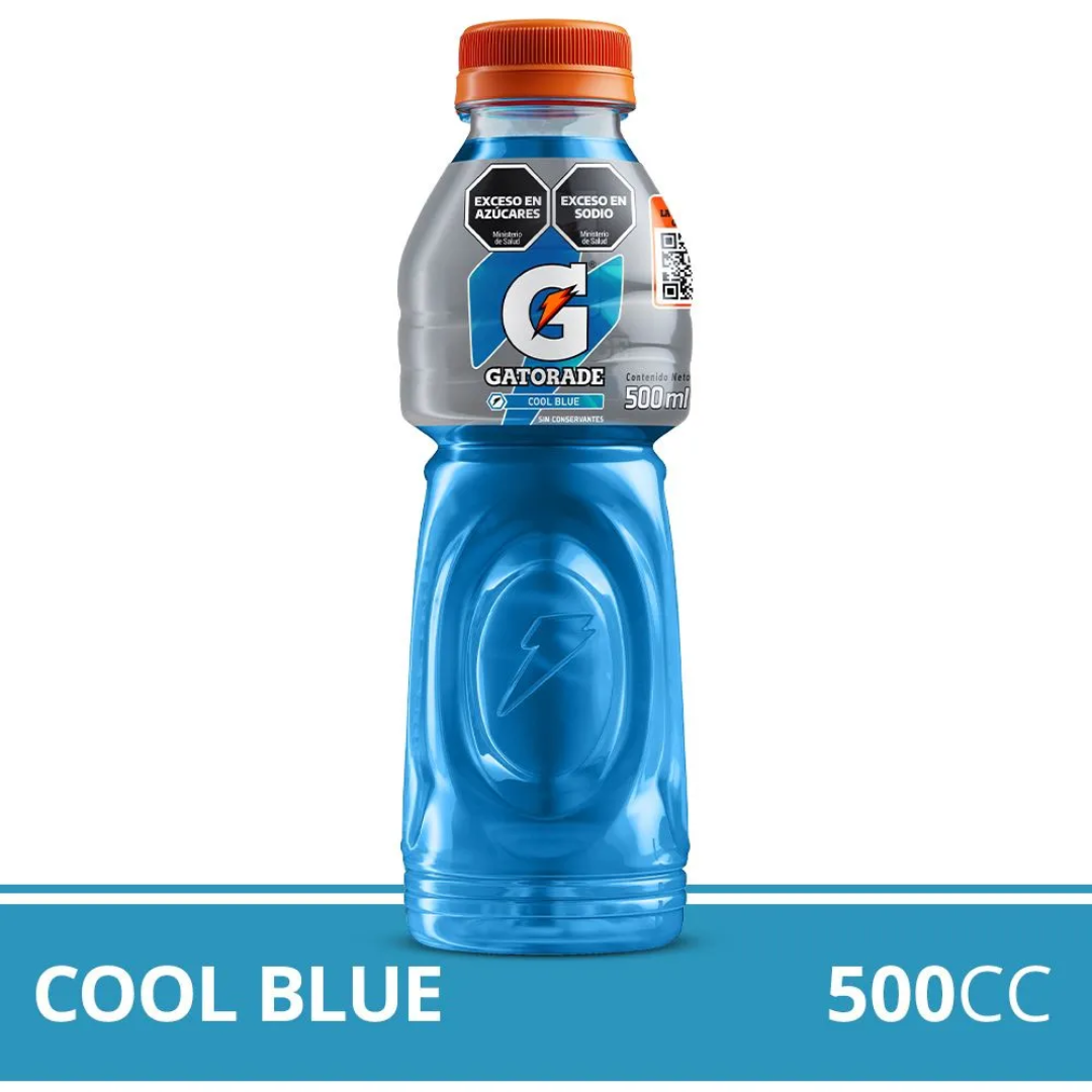 Isotónica Gatorade Cool Blue Botella 500ml