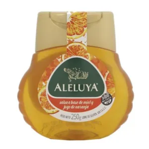 Salsa A Base Miel Y Naranja Aleluya 250g