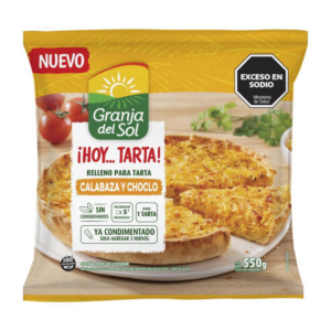 Relleno Para Tarta De Calabaza Y Choclo Granja Del Sol 550g