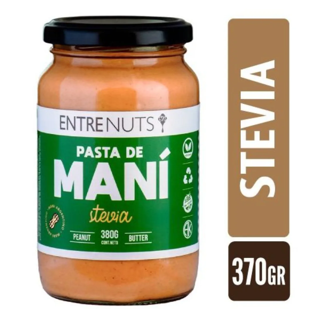 Pasta De Mani Entrenuts Stevia 370g
