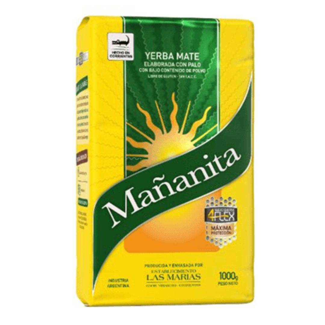Yerba Mate Mañanita 4 Flex 1Kg