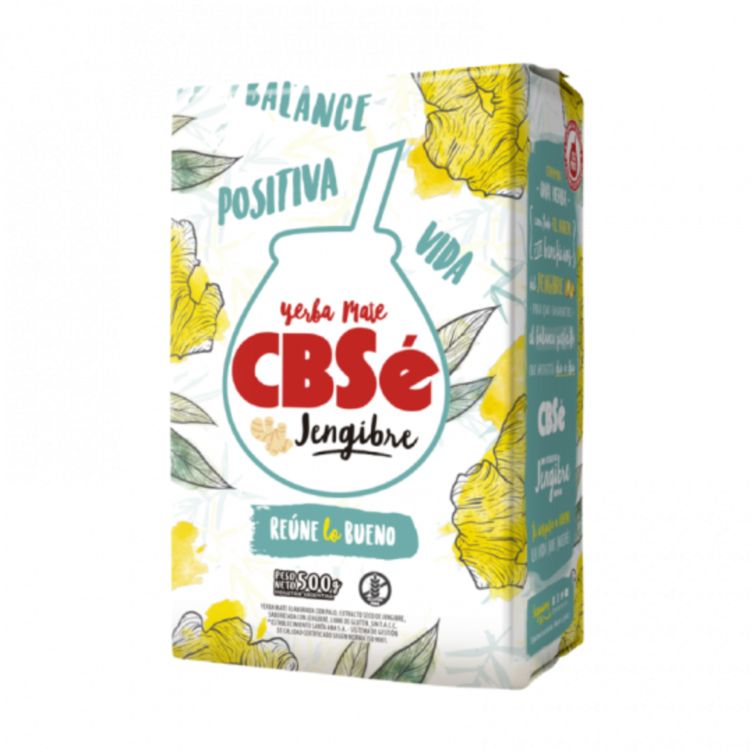 Yerba Mate CBSé Jengibre 500g