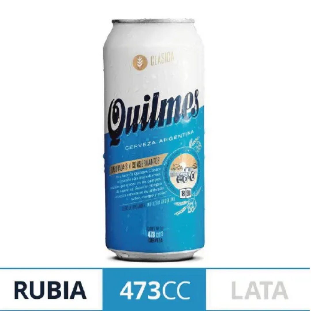 Cerveza Quilmes Clásica 473ml