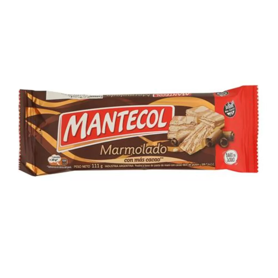 Mantecol Marmolado Bajo Sodio 111g