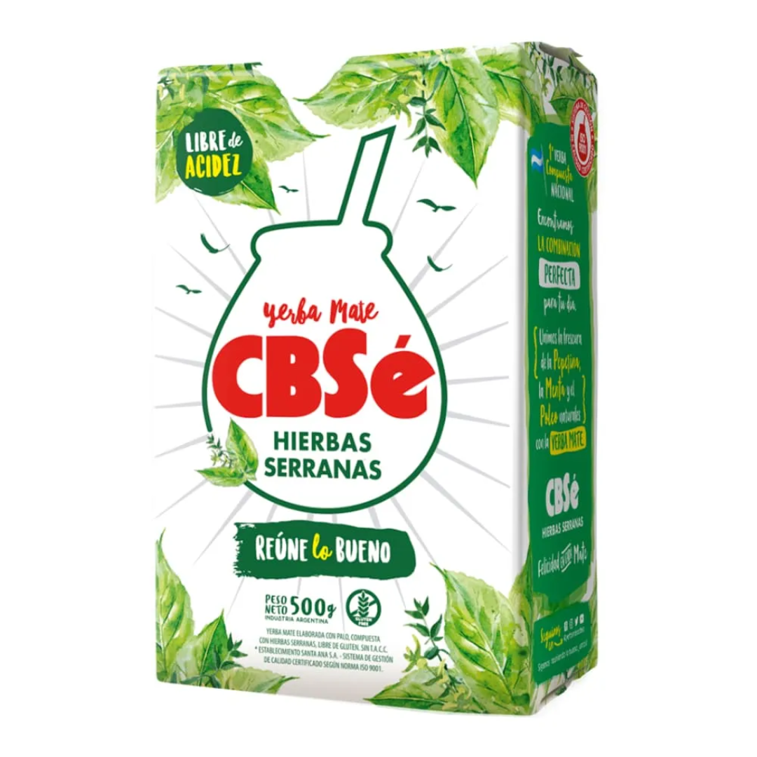Yerba Mate Cbse Hierbas Serranas 500g