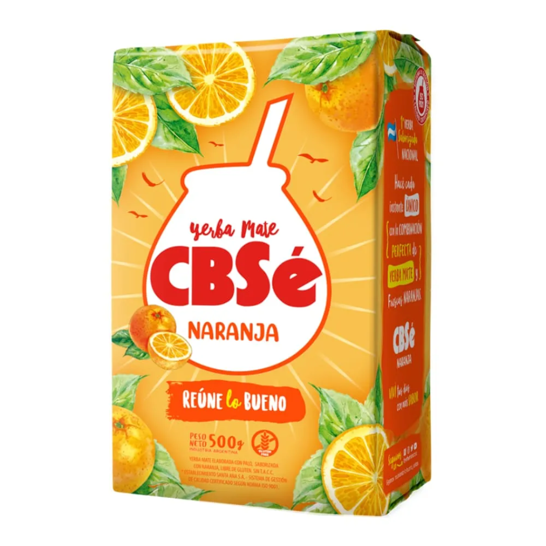 Yerba Mate Cbse Naranja 500g