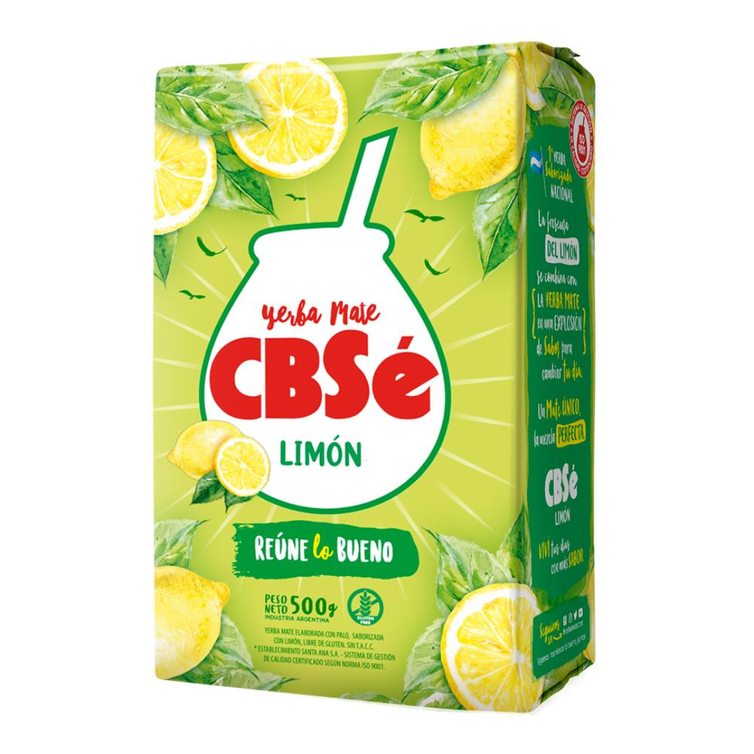 Yerba Mate CBSÉ Limón 500g