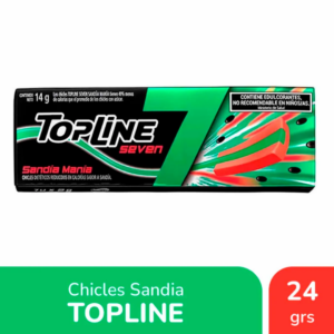 Chicle Topline Seven Sandia 14g