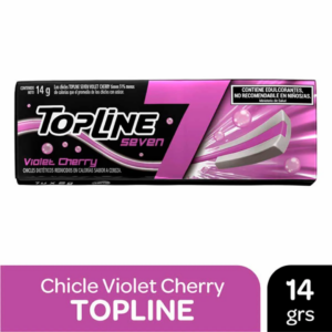Chicle Topline Seven Violeta 14g