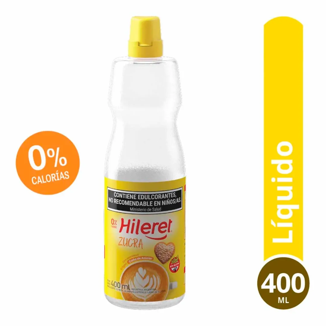 Edulcorante Hileret Zucra Liquido 400ml