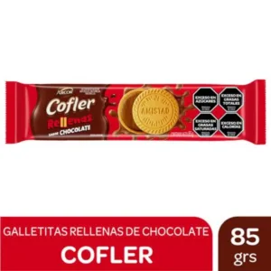 Galletitas Rellenas Chocolate Cofler 85gr