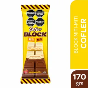 Chocolate Cofler Block Miti y Miti 170gr