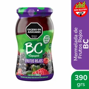 Mermelada Frutos Rojos BC 390gr
