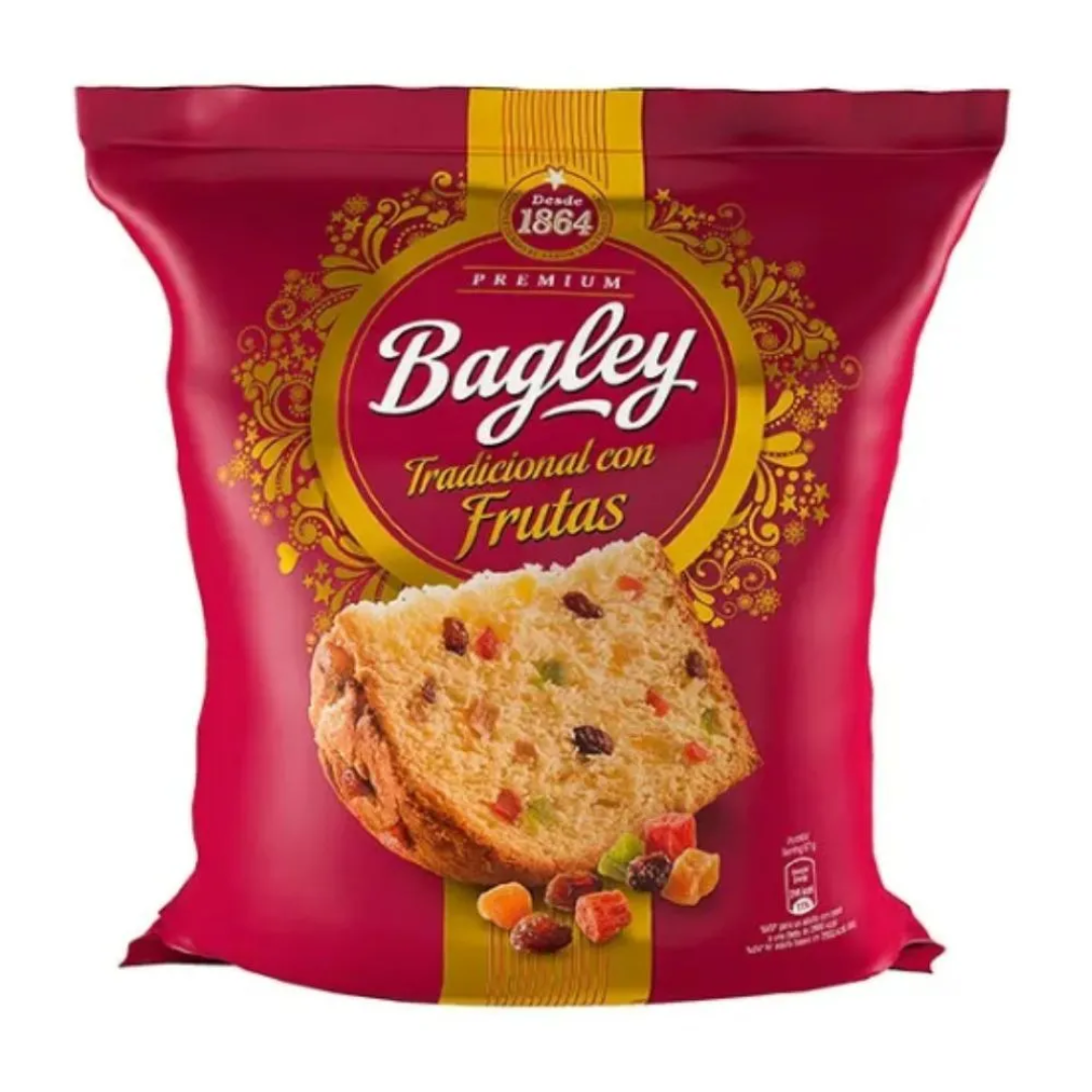 Pan Dulce Con Frutas Bagley 400g