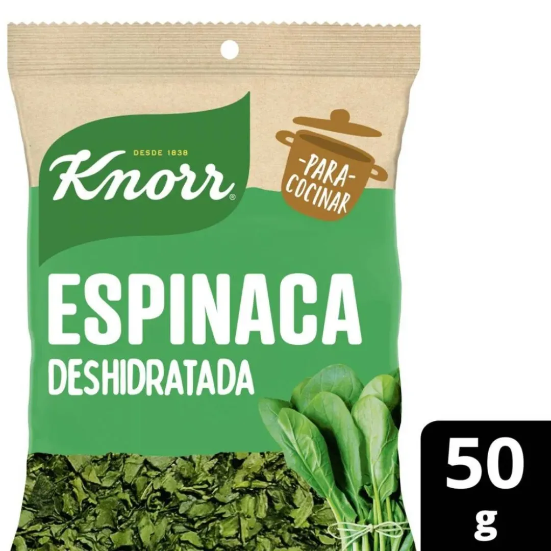Vegetales Knorr Espinaca Deshidratada 50g