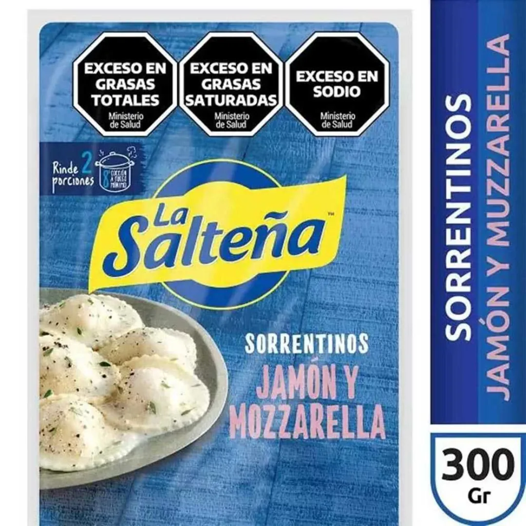 Sorrentinos Jamon y Muzzarella la Salteña 300g