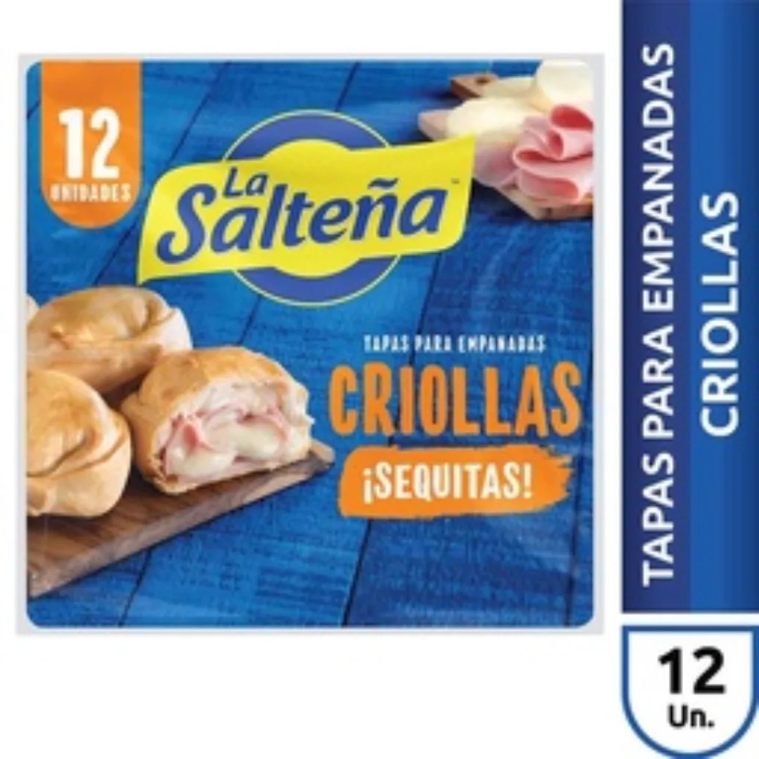Tapas para Empanadas La Salteña Criollas 12Un 330g