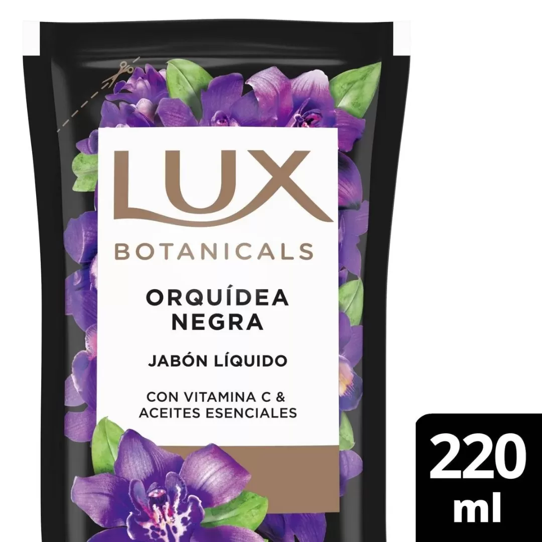 Jabon Liquido Lux Botan Orquidea Negra 220ml