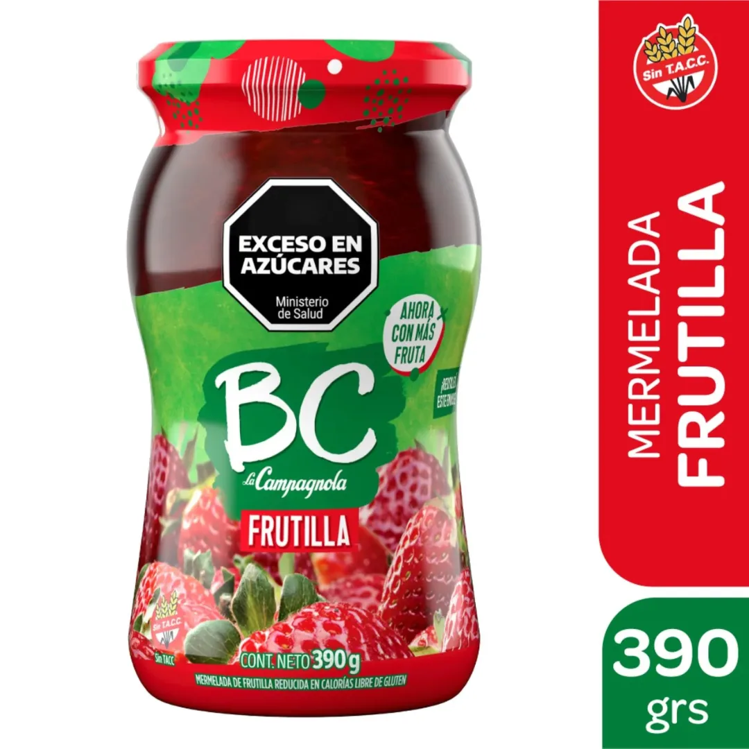 Mermelada Bc Frutilla 390g