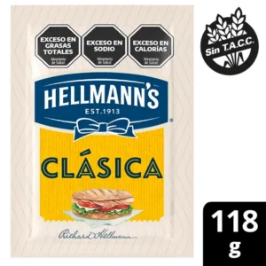 Mayonesa Hellmann's Clásica 118g