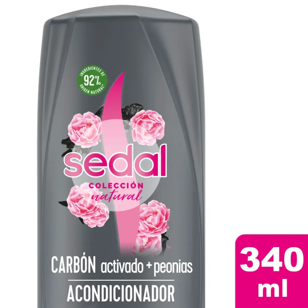 Acondicionador Sedal Carbón Activado Y Peonias 340ml