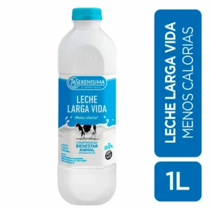 Leche Descremada La Serenisima Botella Larga Vida 1L