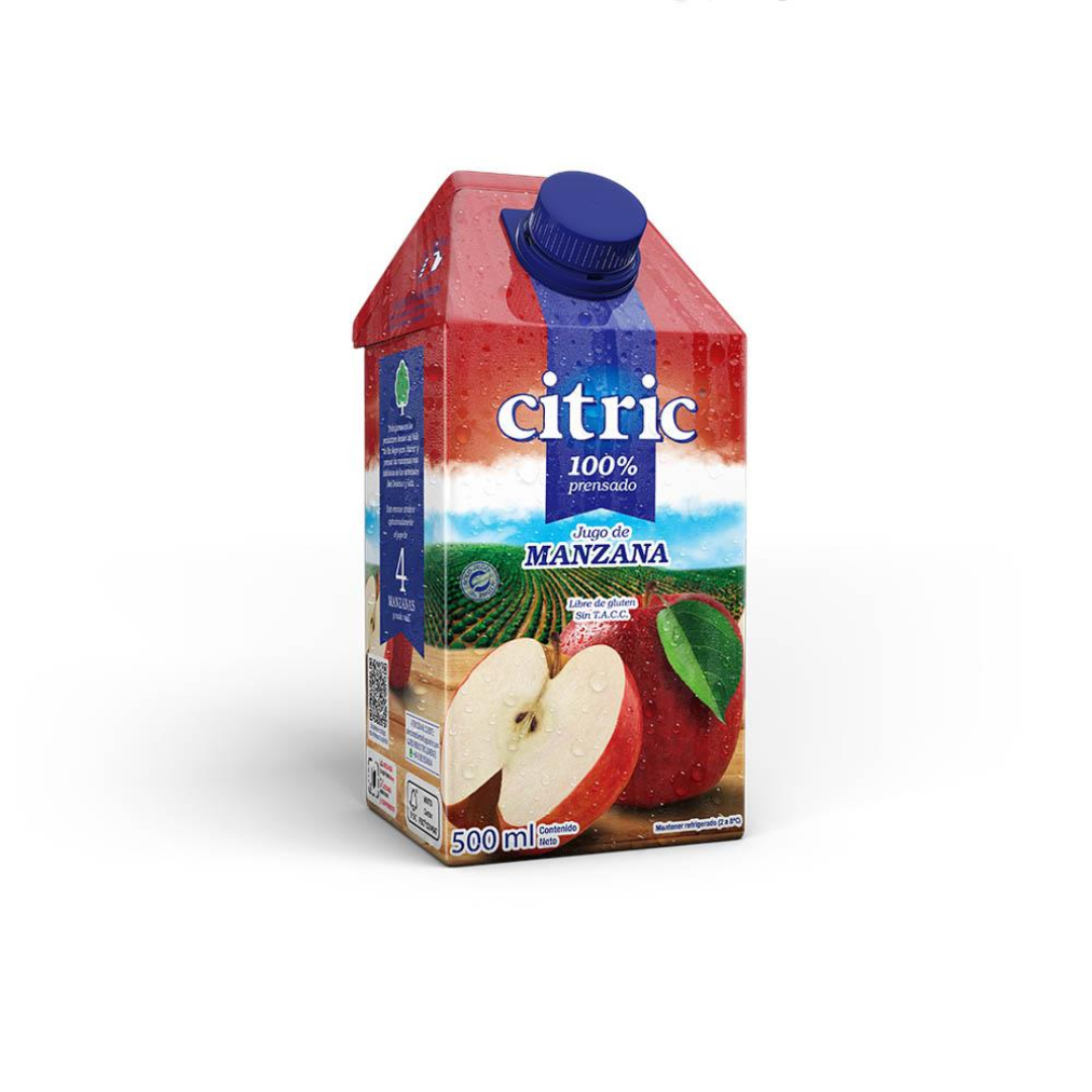 Jugos Citric Manzana 500ml