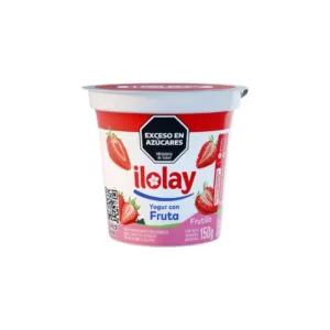 Yogur Entero Frutado Frutillas Ilolay 150gr
