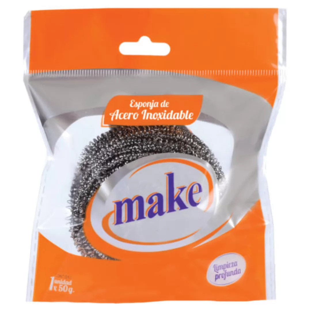 Esponja Plateada 50g Make