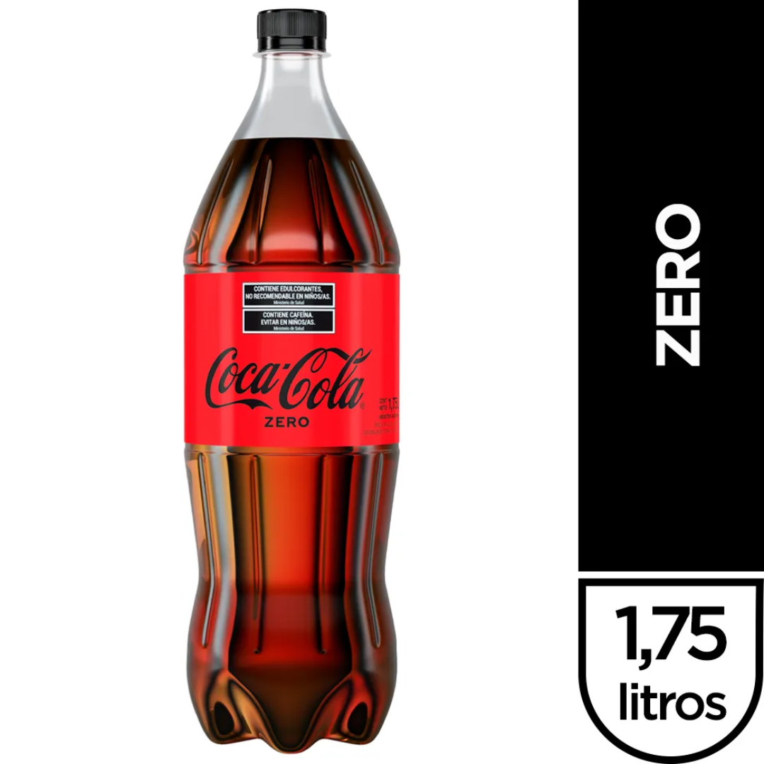 Gaseosa Coca-Cola Sin Azúcar 1,75L