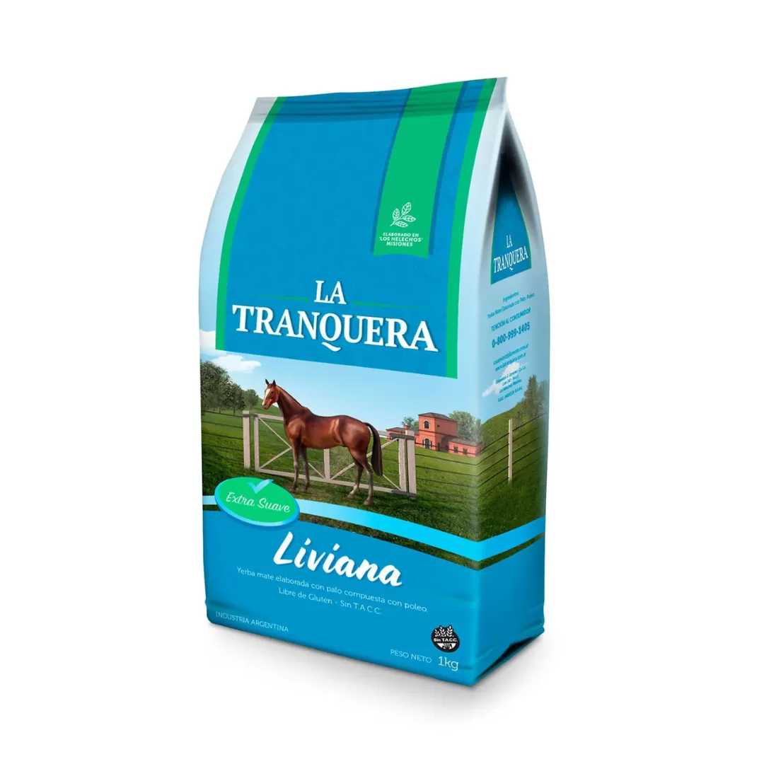 Yerba La Tranquera Liviana 1Kg
