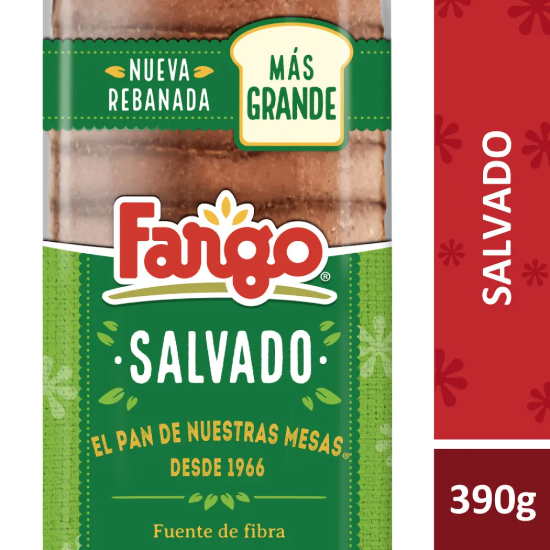 Pan Salvado Fargo 390g