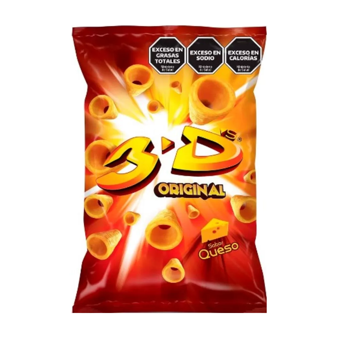 Lay´s 3D Megatube Queso 23g