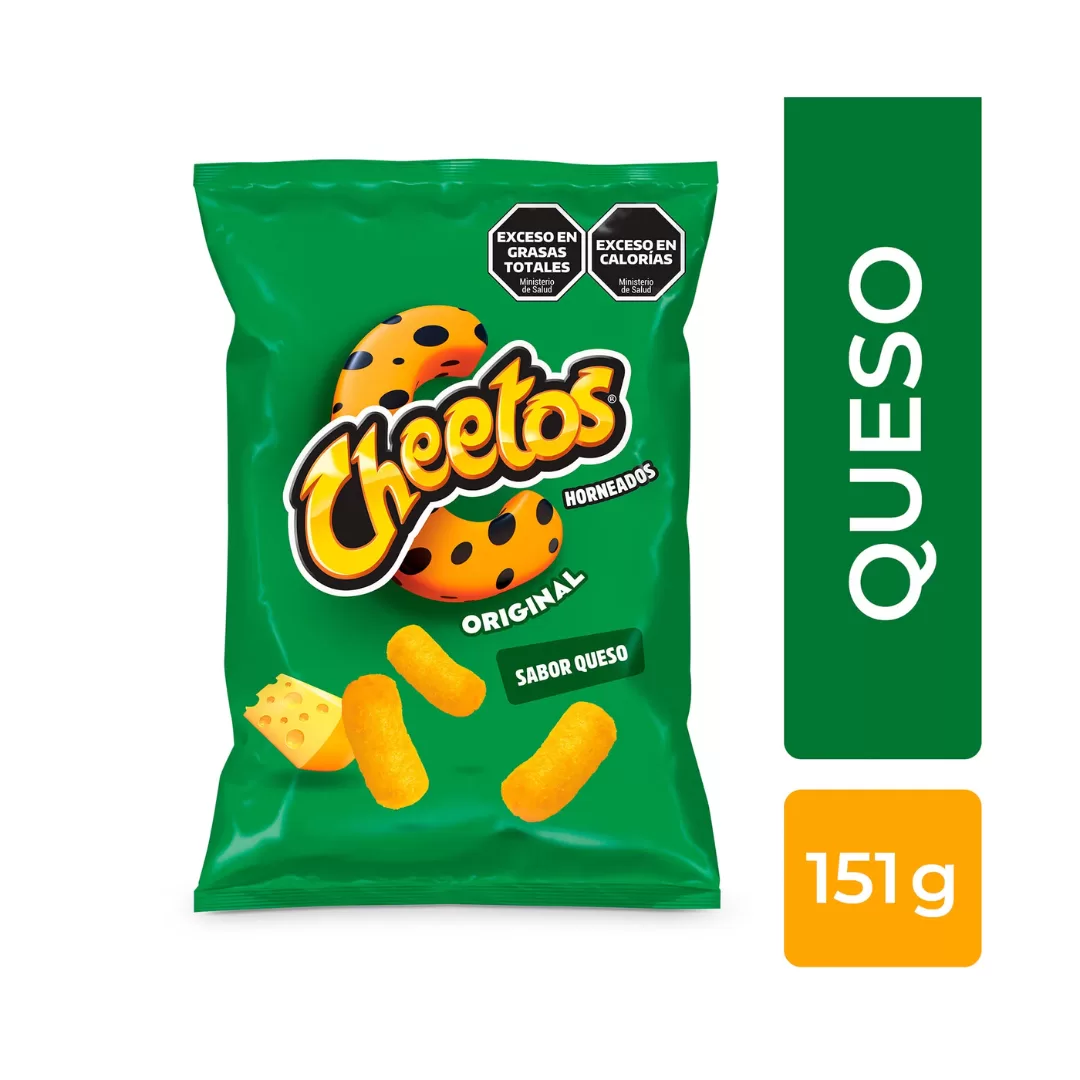 Cheetos Snacks Horneados Sabor Queso 151 g