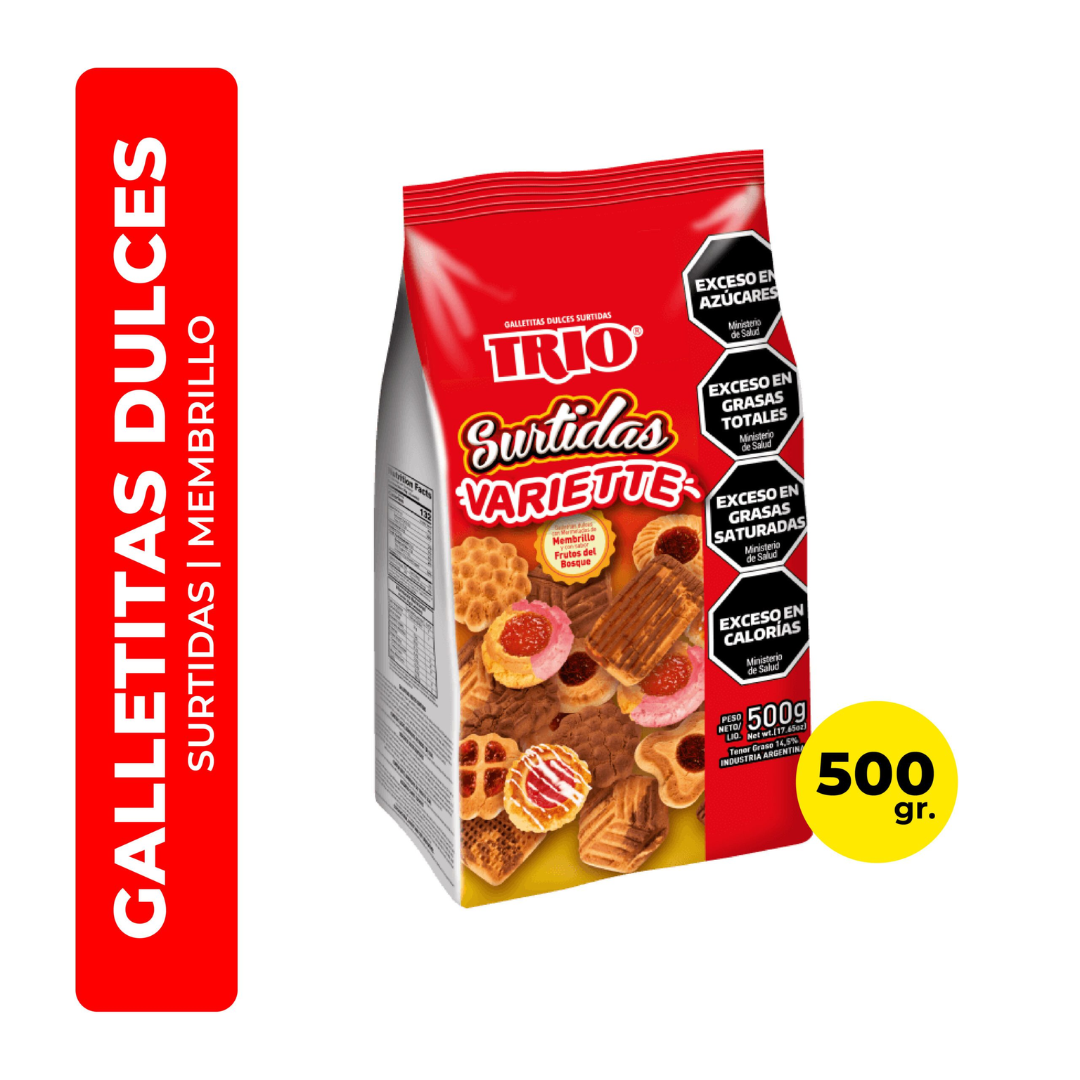 Galletitas Dulces Variette Trio 500gr