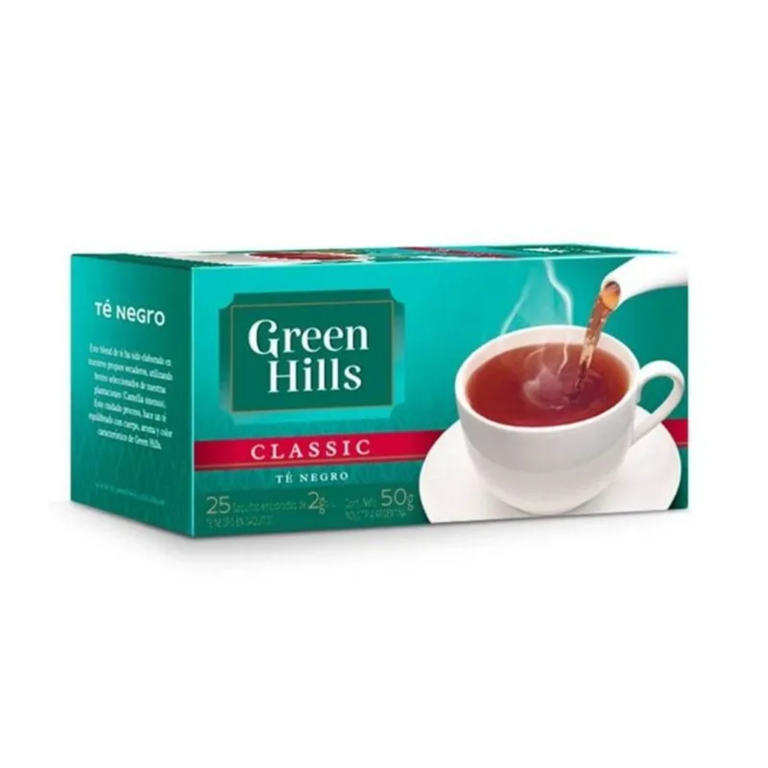 Té Green Hills caja 25und